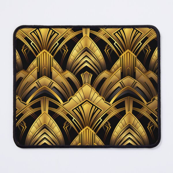 Item preview, Art Deco Lavish Lush Golden Hues Trendy Pattern  designed and sold by DEC02.