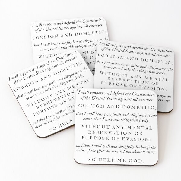 Item preview, Oath of Office designed and sold by anne-dromeda.