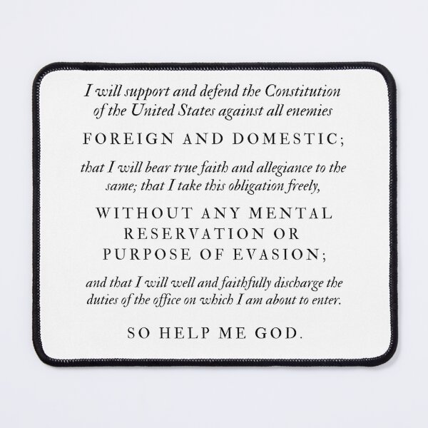 Item preview, Oath of Office designed and sold by anne-dromeda.