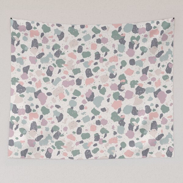 Item preview, Pastel Terrazzo Pattern – Modern Abstract Stone Texture designed and sold by Milamania.