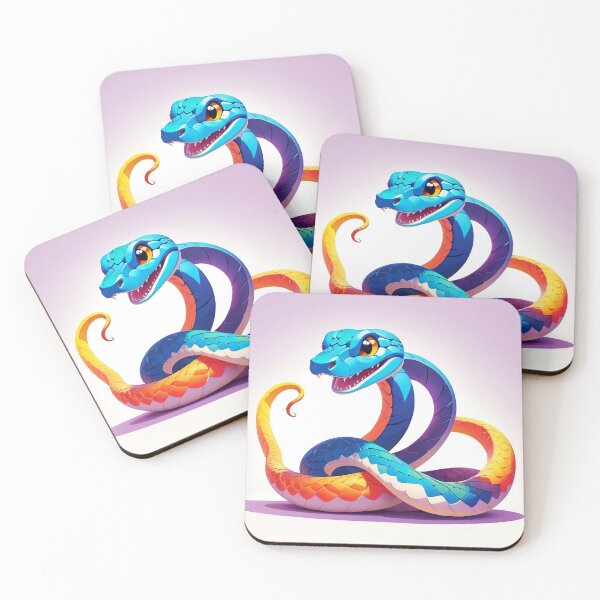 Item preview, Vibrant Serpent: The Colorful Guardian designed and sold by supakor.