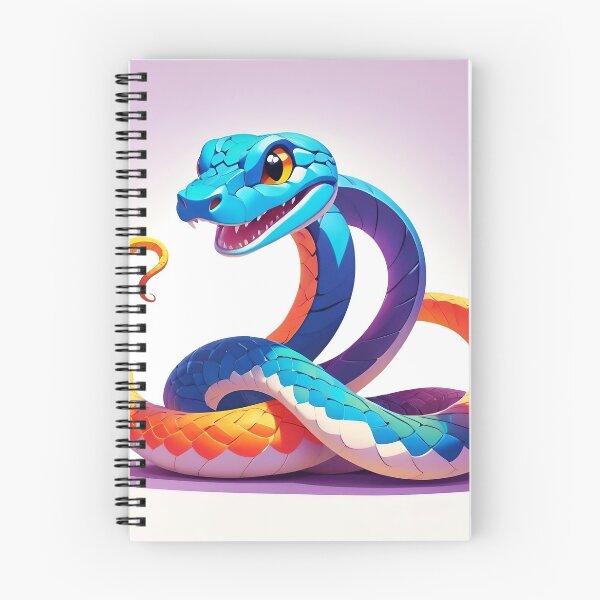 Item preview, Vibrant Serpent: The Colorful Guardian designed and sold by supakor.