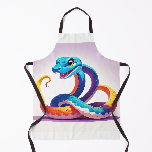 Item preview, Vibrant Serpent: The Colorful Guardian designed and sold by supakor.