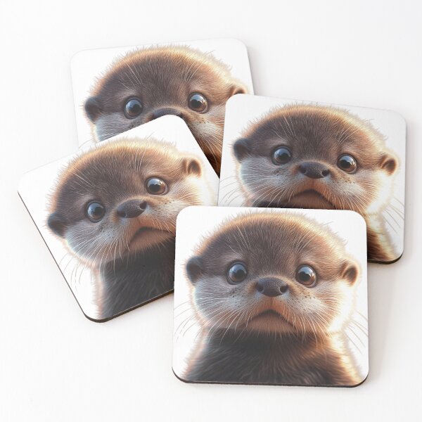 Artikelvorschau, Trauriger Otter entworfen und verkauft von NicolasGlowArt.
