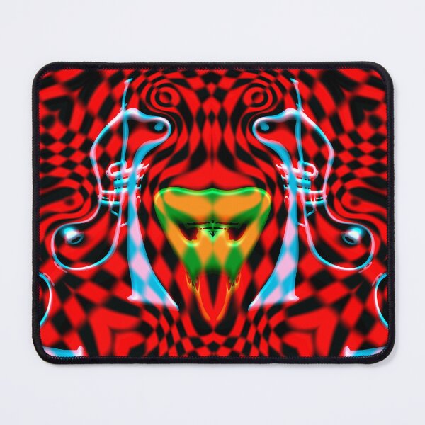 Item preview, VICTOR VASARELY VARIABLE GEOMETRY CHECKERBOARD ART MUSIC TRUMPET ANIMAL ABSTRACT PAINTING ##2 designed and sold by Ralek.
