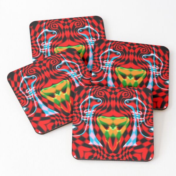 Item preview, VICTOR VASARELY VARIABLE GEOMETRY CHECKERBOARD ART MUSIC TRUMPET ANIMAL ABSTRACT PAINTING ##2 designed and sold by Ralek.