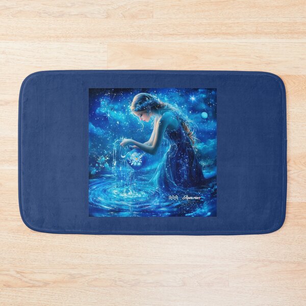 Item preview, Aquarius -Zodiac Sign, Astrology, Star Sign, Water Sign, January, February, Sun, Moon, Rising, Creative Soul, OOAK designed and sold by StoneofWisdom.