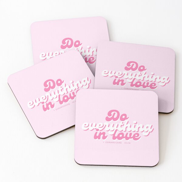 Item preview, 1 Corinthians 16:14 - Do Everything in Love designed and sold by xoaadriana.