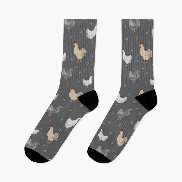 Item preview, Hand draw farm chicken, hens, roosters birds designed and sold by GorXena.