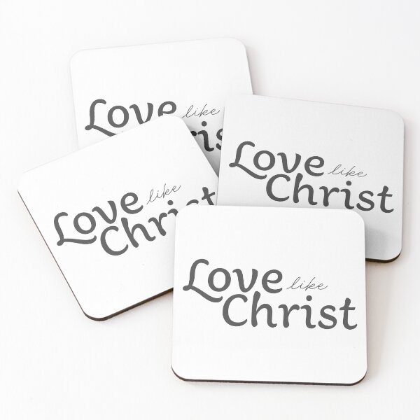 Item preview, Love Like Christ – Christian Lent Season Typography designed and sold by CrossCrafted.
