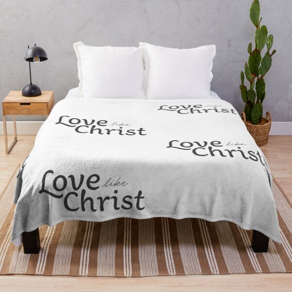 Item preview, Love Like Christ – Christian Lent Season Typography designed and sold by CrossCrafted.