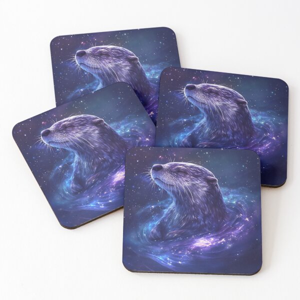 Item preview, Otter Cosmo  designed and sold by NicolasGlowArt.