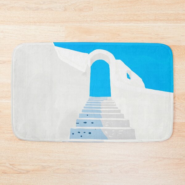Item preview, Trust Your Journey | Summer in Santorini Greece Travel | Minimalistic Scandinavian Architecture Building designed and sold by 83oranges.com.