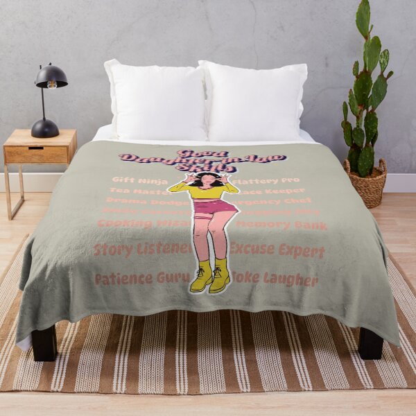 Item preview, Good Daughter-in-Law Skills Smiling Girl Winking in Bright Colors designed and sold by SplashTastic.