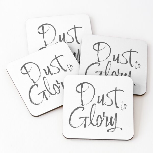 Item preview, Dust To Glory – Christian Lent Season Typography designed and sold by CrossCrafted.