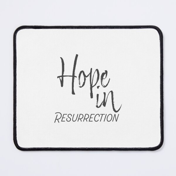 Item preview, Hope In Resurrection – Christian Lent Season Typography designed and sold by CrossCrafted.