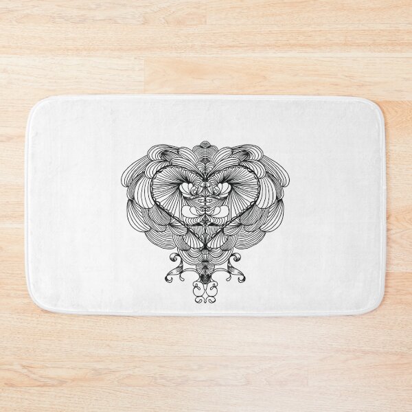 Item preview, mandala heart designed and sold by Kalhanne.