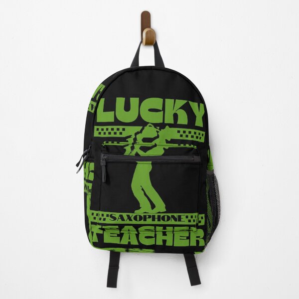 Item preview, Lucky Saxophone Teacher, St Patrick Saxophone Gift, I love play the Saxophone, Jazz , Blues Music, Trumpet Lover, Marching Band, designed and sold by KolorellaS.