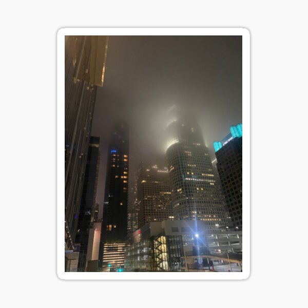 Item preview, “Lost in the Mist: City Lights” designed and sold by AceScapes.