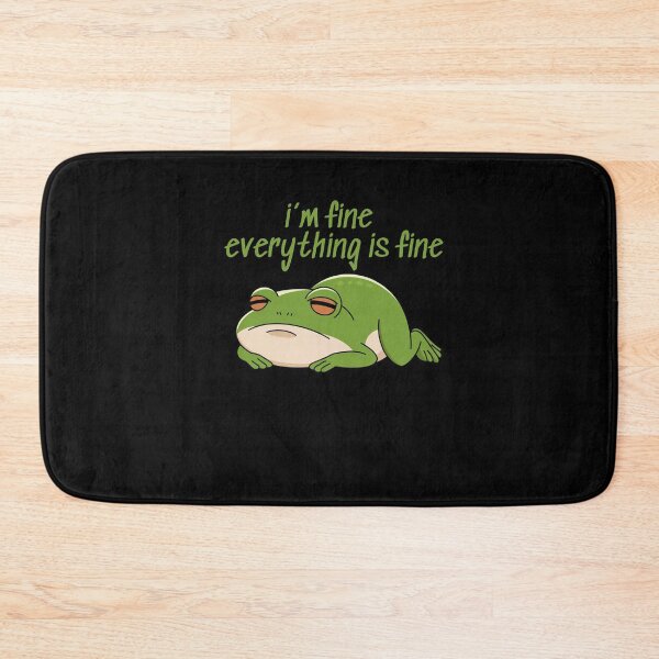 Item preview, Frog Lovers,  Cute Frog , Im fine, Everything is fine, Nope, not today, Introvert gift, Work balance, Slow life designed and sold by KolorellaS.