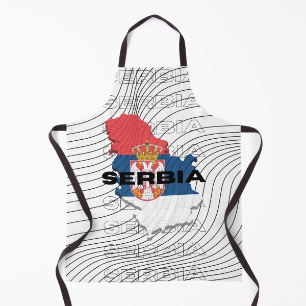 Item preview, Flag Map of Serbia designed and sold by nyblydd.