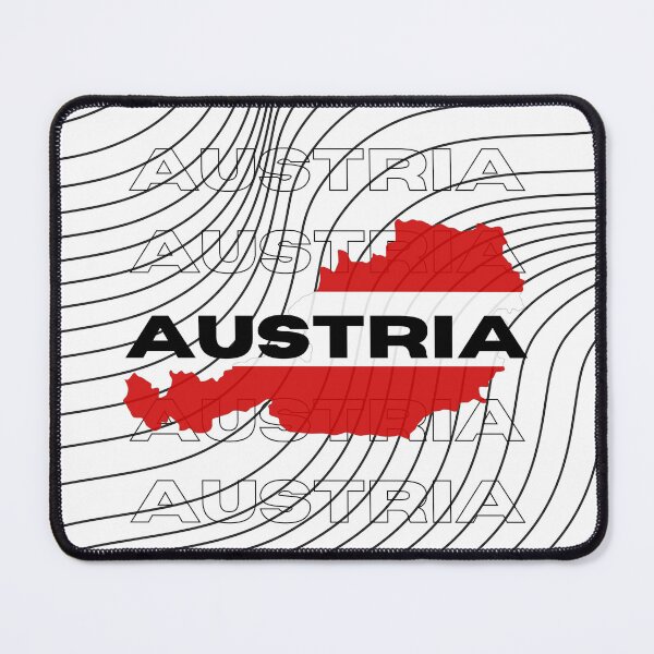 Item preview, Flag Map of Austria designed and sold by nyblydd.