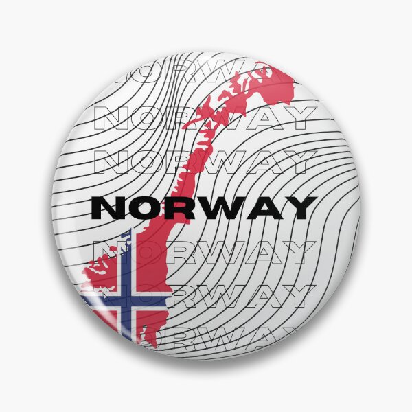 Item preview, Flag Map of Norway designed and sold by nyblydd.