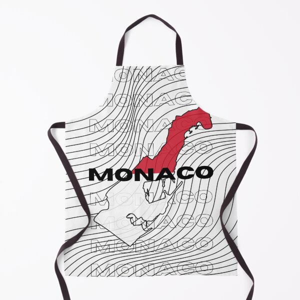 Item preview, Flag Map of Monaco designed and sold by nyblydd.
