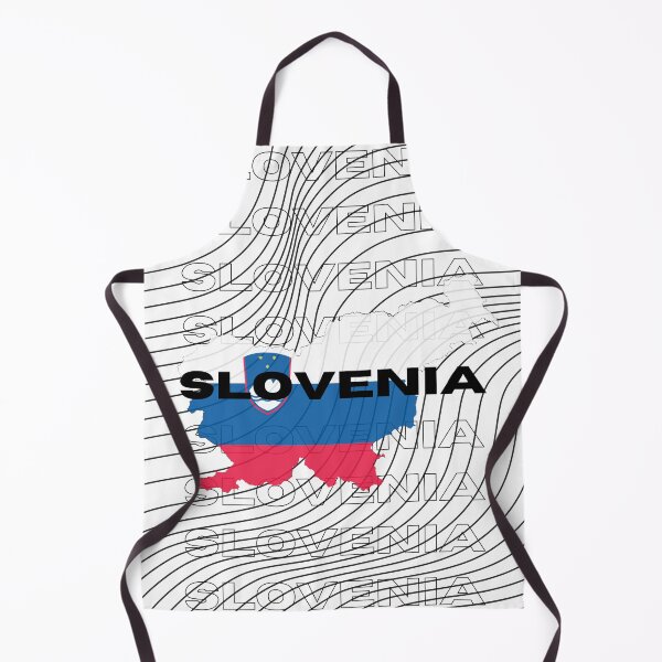 Item preview, Flag Map of Slovenia designed and sold by nyblydd.