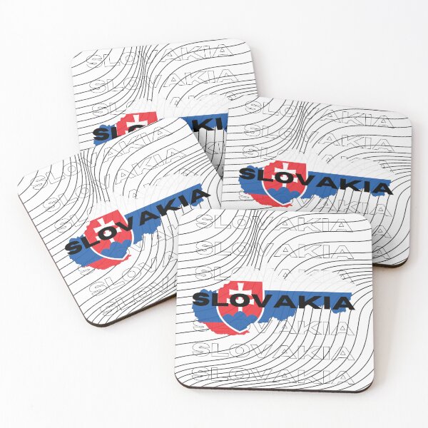 Item preview, Flag Map of Slovakia designed and sold by nyblydd.
