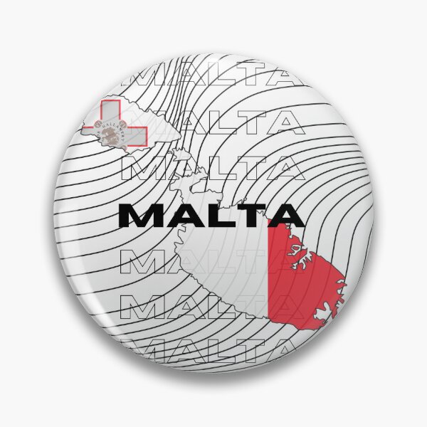 Item preview, Flag Map of Malta designed and sold by nyblydd.