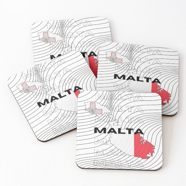 Item preview, Flag Map of Malta designed and sold by nyblydd.