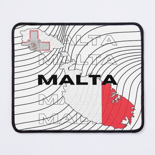 Item preview, Flag Map of Malta designed and sold by nyblydd.