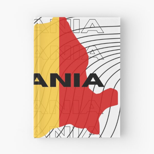 Item preview, Flag Map of Romania designed and sold by nyblydd.