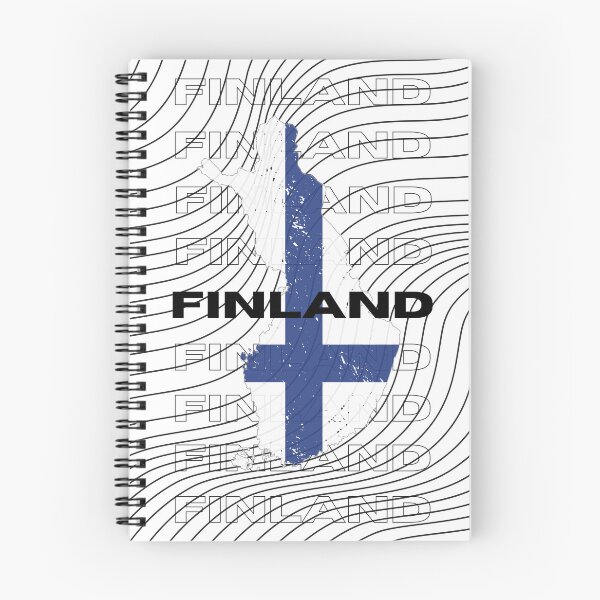 Item preview, Flag Map of Finland designed and sold by nyblydd.