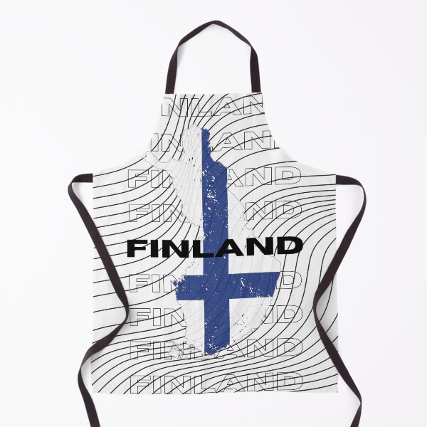 Item preview, Flag Map of Finland designed and sold by nyblydd.