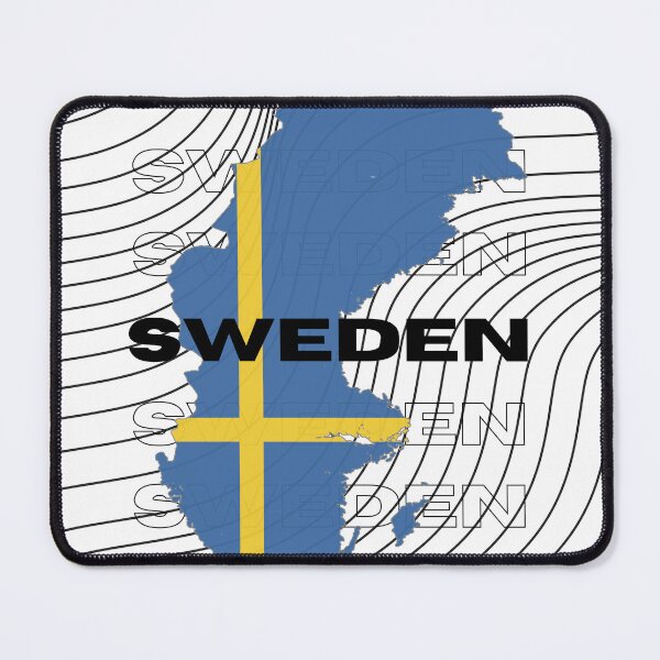 Item preview, Flag Map of Sweden designed and sold by nyblydd.
