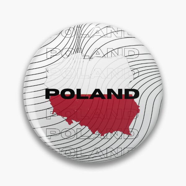 Item preview, Flag Map of Poland designed and sold by nyblydd.