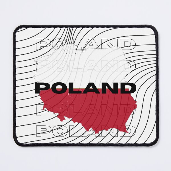 Item preview, Flag Map of Poland designed and sold by nyblydd.