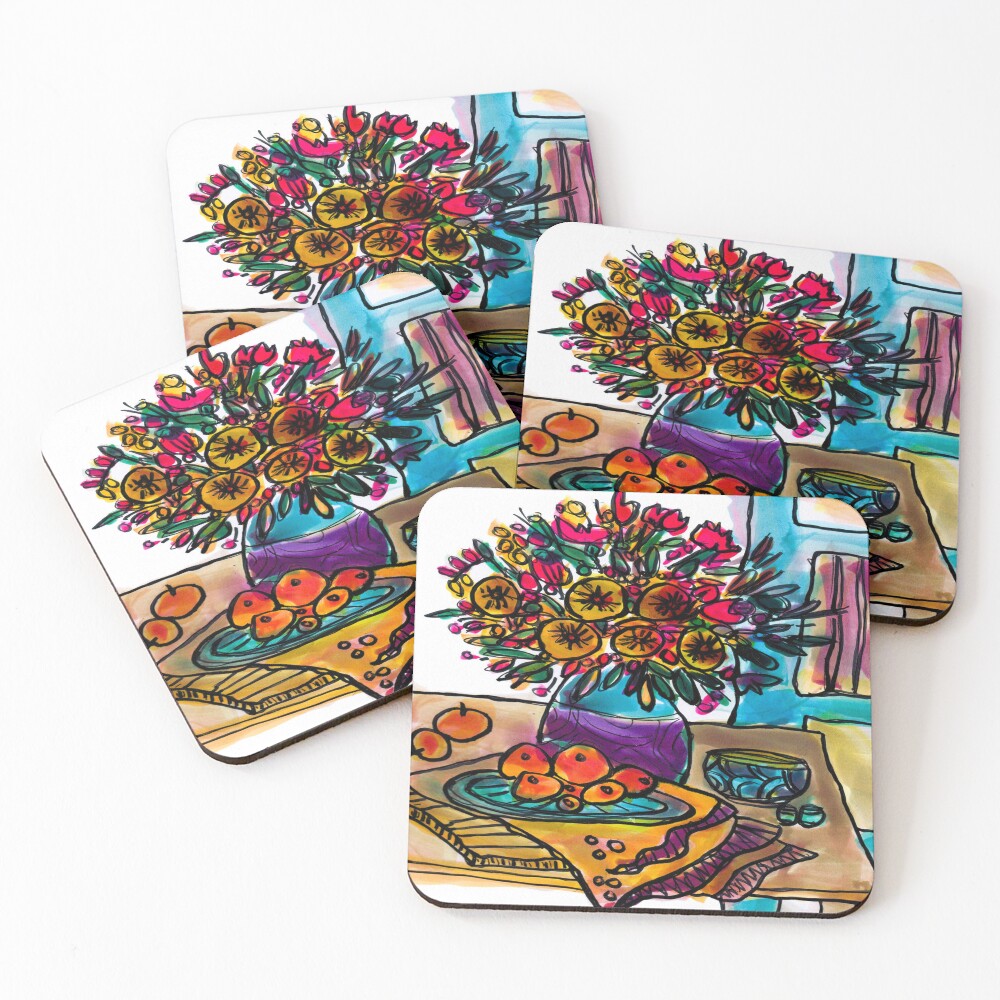 Item preview, Coasters (Set of 4) designed and sold by ANNART.