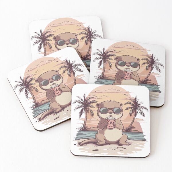 Item preview, Otter and Island designed and sold by NicolasGlowArt.