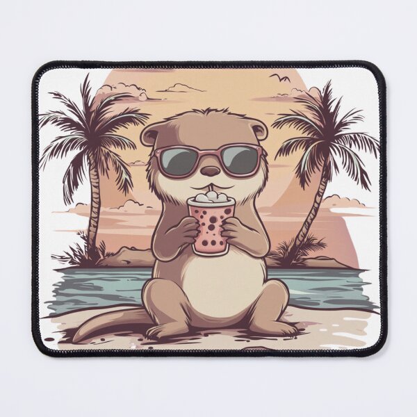 Item preview, Otter and Island designed and sold by NicolasGlowArt.