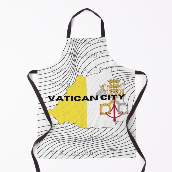 Item preview, Flag Map of Vatican City designed and sold by nyblydd.