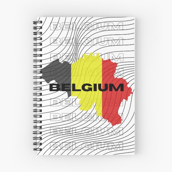 Item preview, Flag Map of Belgium designed and sold by nyblydd.