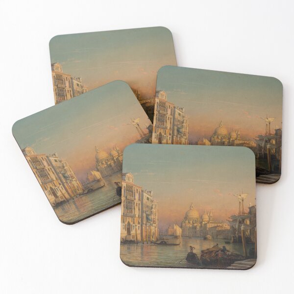 Item preview, Friedrich Nerly, Canale Grande in Venice with a view of Santa Maria della Salute designed and sold by Mauswohn.