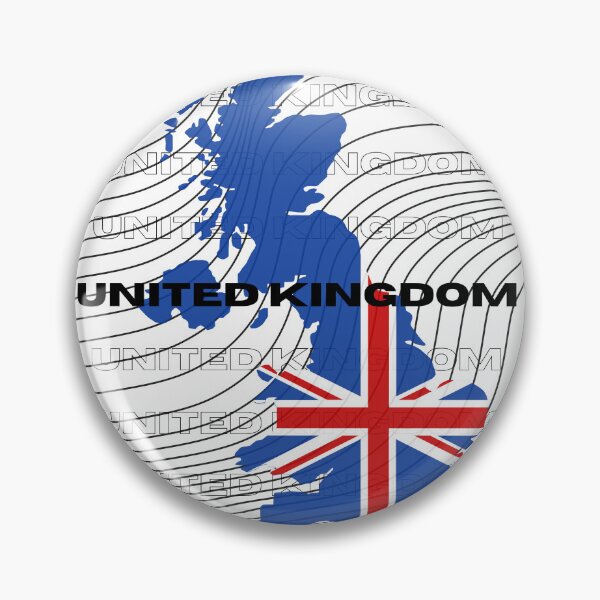 Item preview, Flag Map of United Kingdom designed and sold by nyblydd.