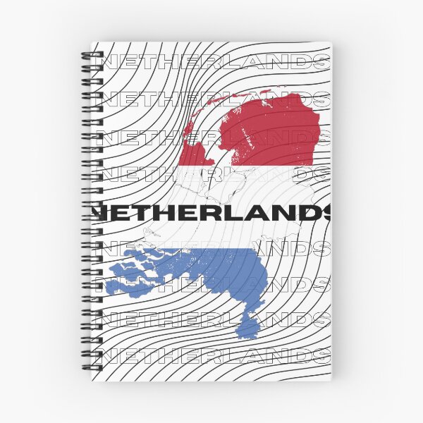 Item preview, Flag Map of Netherlands designed and sold by nyblydd.