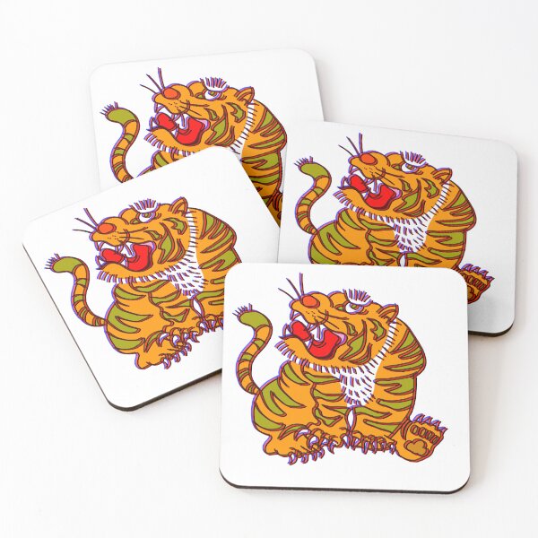 Item preview, SUKAJAN 虎 Japanese Tiger  designed and sold by yabai-iikanji.