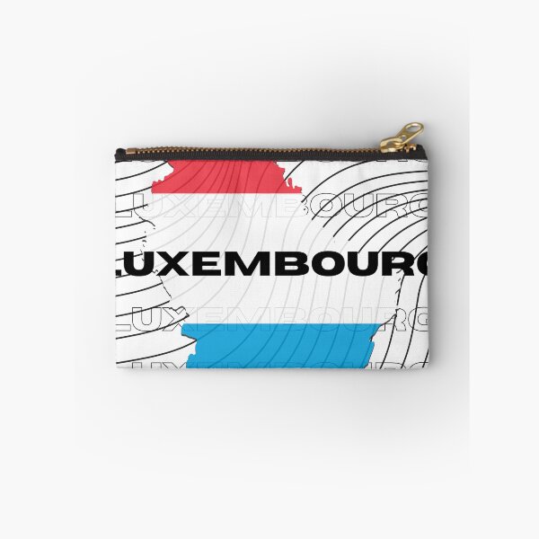 Item preview, Flag Map of Luxembourg designed and sold by nyblydd.
