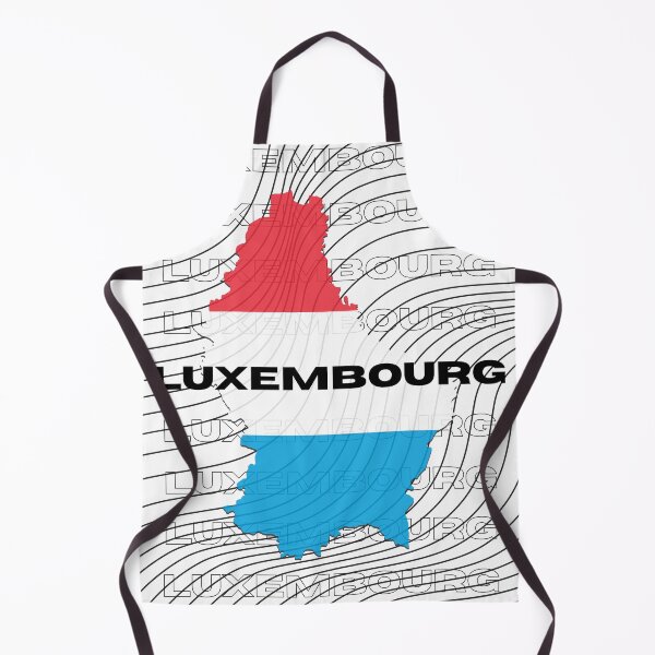 Item preview, Flag Map of Luxembourg designed and sold by nyblydd.